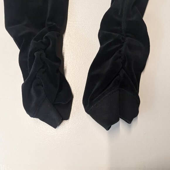 Juicy Couture Size Medium Black Velour Joggers - Picture 3 of 15